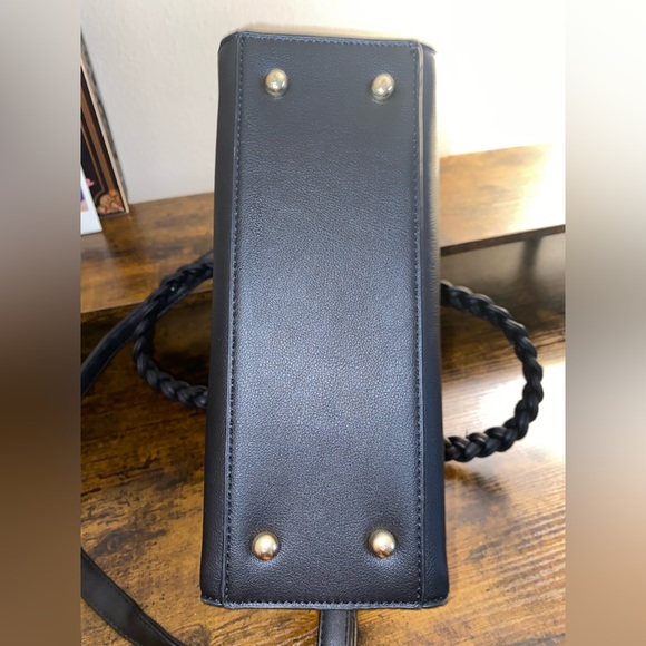 Black Purse with Gold Accents - Picture 3 of 5